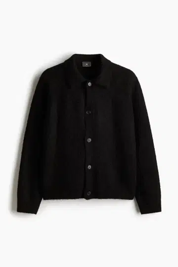 레귤러핏 기모 울 블렌드 가디건 H&M