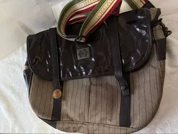 오로비안코 이탈리아 브라운 메신저 백