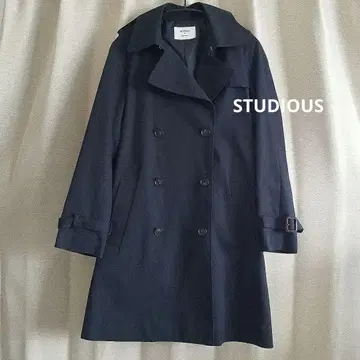 STUDIOUS 네이비 트렌치코트 사이즈 0