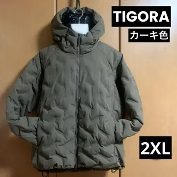 TIGORA 카키색 패딩 자켓 2XL