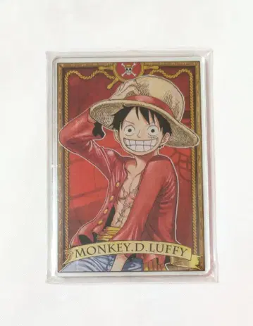 ONEPIECE 원피스 루피 스탯 카드 아크릴 카드