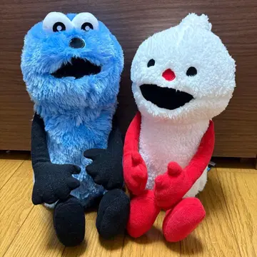 퍼펫 스 앉은 Big 봉제 인형 스 & 논논 세트