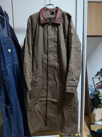vintage 래글런 슬리브 스텐카라 코트
