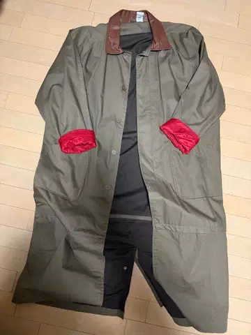 vintage 래글런 슬리브 스텐카라 코트