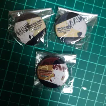 fate fgo ufotable 길가메쉬 캔뱃지 3개 세트