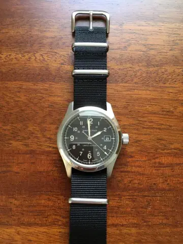 HAMILTON KHAKI FIELD AUTO 단종 한정판