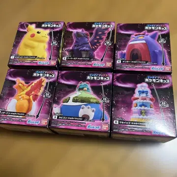 포켓몬 키즈 쿄다이맥스 6체 세트 개봉 미사용품