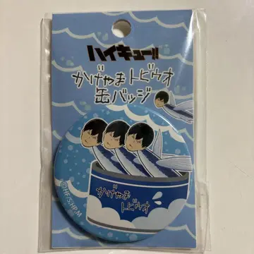 하이큐 카게야마 토비우오 캔뱃지