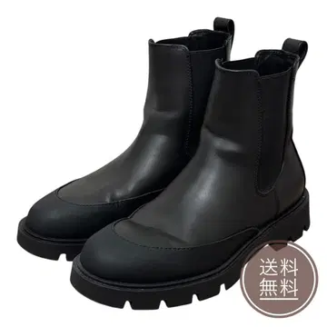 [ ZARA(자라) ] 가죽 사이드 고어 부츠 44(28cm)
