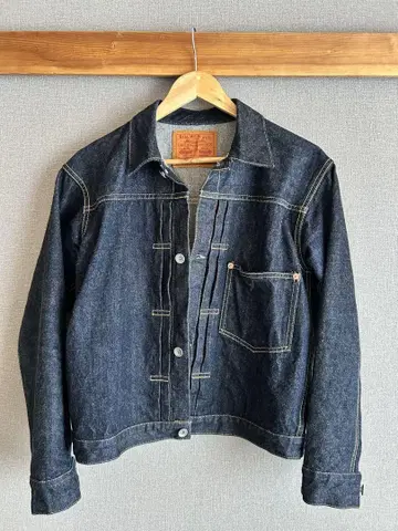 REAL McCOY'S S003J W36 인디고 데님 자켓