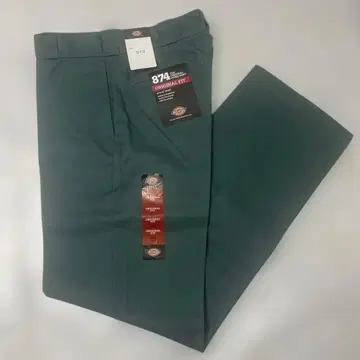 [ 새상품 ] 디키즈 874 워크 팬츠 32 x 32 링컨 그린