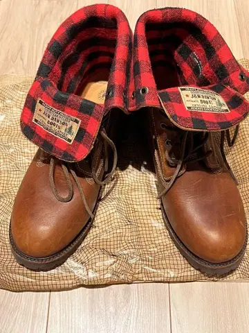 J&W DAWSON 가죽 하이컷 부츠