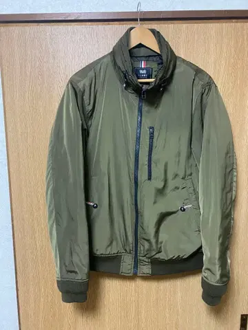 BEAMS HEART XL 올리브 그린 점퍼