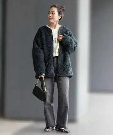 BC STOCK [ Simplicite ] 집업 블루종