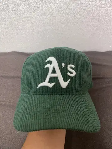 47 A's Hitch 캡 그린 컬러