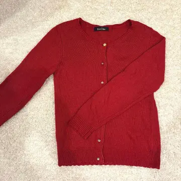 이스트 보이 빨간색 가디건 9호