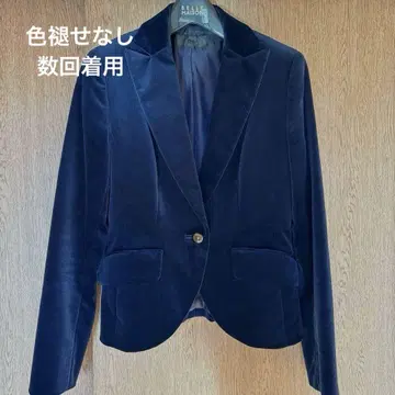 iCB 벨로아 자켓 네이비