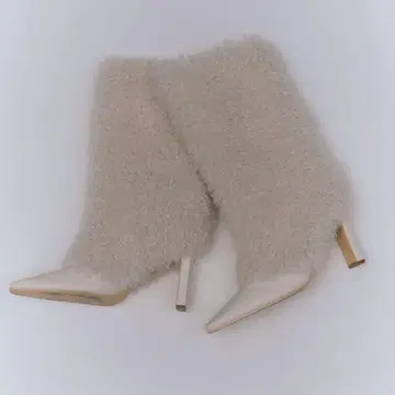 퍼 부츠 롱 부츠 푸들 퍼