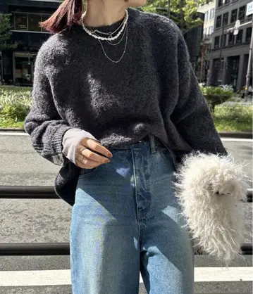 Dou Dou 반지얀 크루넥 풀오버