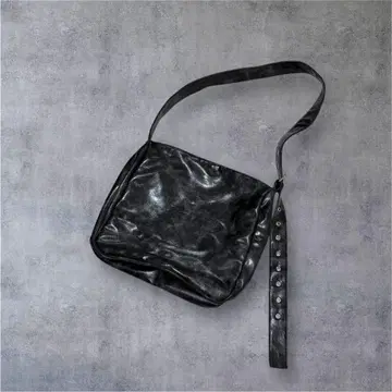 Archive Y2K shoulder bag belt black 00s