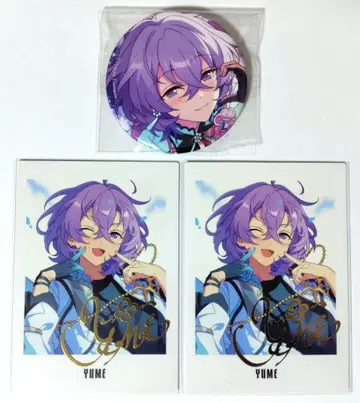 앙상블 스타즈!! 앙스타 하나무라 토메 유메 캔뱃지 파샤츠 세트