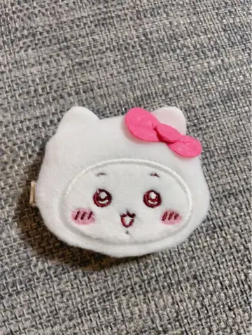 산리오 치이카와 헤어 클립 키티