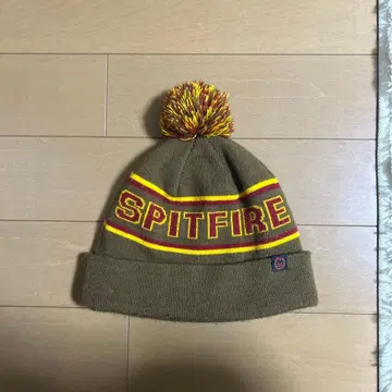 SPITFIRE 폼폼 포함 니트 모자
