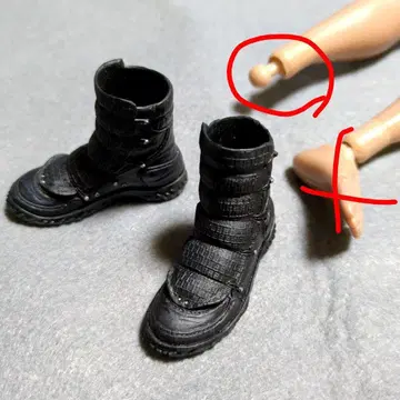 1/6 부츠 인형용 신발 12인치 피규어