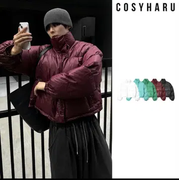 [한국 다운] COSYHARUCrop 패딩 오버핏 힙