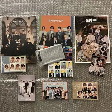 enhypen 뉴스레터 엽서 2022 2024 2025 벌스데이