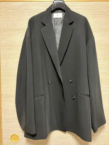 오버 사이즈 블랙 테일러드 자켓