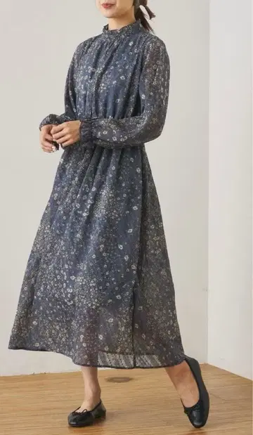 미니 꽃무늬 원피스 NICE CLAUP / OLIVE des OLIVE