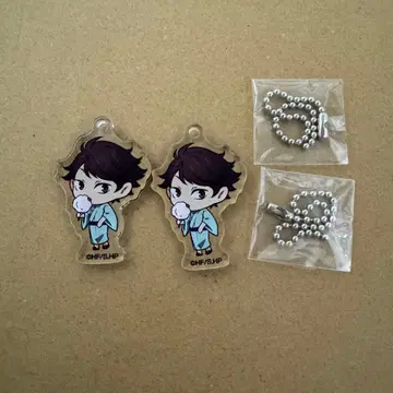 하이큐 여름 축제 SD 트레이딩 아크릴 키체인 A 오이카와 토오루