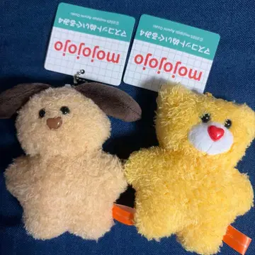 새상품 mojojojo 마스코트 봉제 인형 4 마리 곰 2점