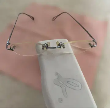 90s Agnes b 무테 안경