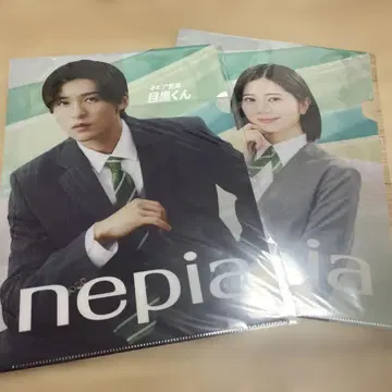 네피아 클리어 파일 메구로 렌 사쿠라다 히요리 새상품 2장