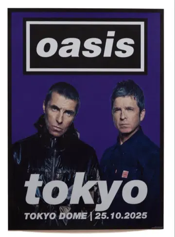 Oasis'25 라이브 포스터