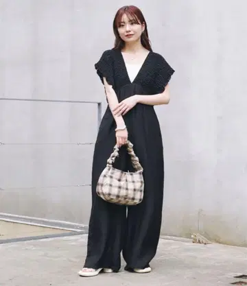 Kastane 개더 올인원 블랙 사이즈 1