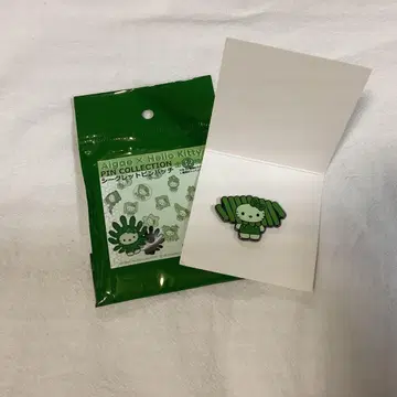 해조 키티 핀 배지 스피룰리나