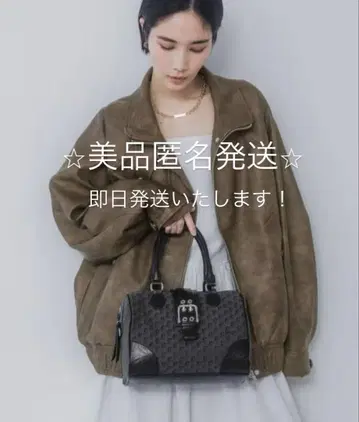 새상품급 JEANASIS 빈티지 가죽 BIG 블루종 가죽 자켓