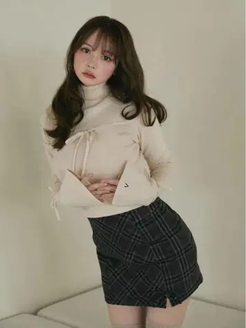 andmary 릴리안 리본 탑