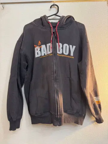 BAD BOY 풀 집업 후드티 y2k 90s 00s hiphop