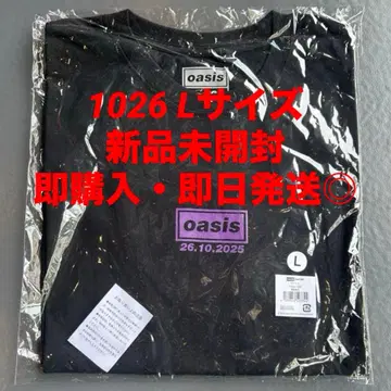 oasis live'25 오아시스 티셔츠 Tokyo 1026 L 사이즈