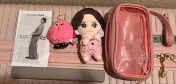 후지가야 타이스케 봉제 인형 아크릴 스탠드 타이피치 세트