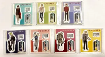 SPY x FAMILY 아크릴 피규어 컬렉션 로이드 7종 세트