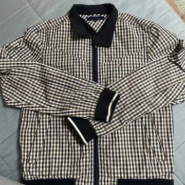 체크 무늬 자켓 Tommy hilfiger