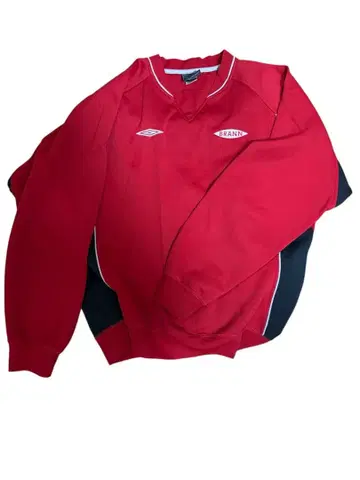 Umbro 레드 저지 M 사이즈 블랑 맨투맨