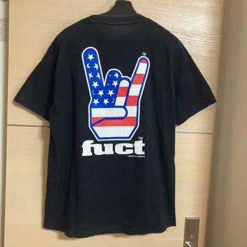 FUCT USA 성조기 HORNED HAND 디카프리오