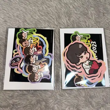 A 전국 투어 스티커 세트 미개봉 새상품 1세트