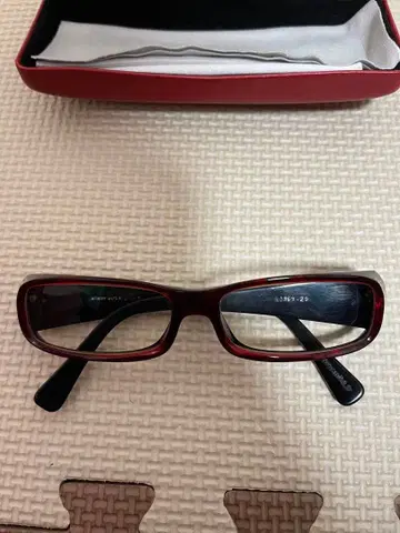 alain mikli 안경 레드/블랙